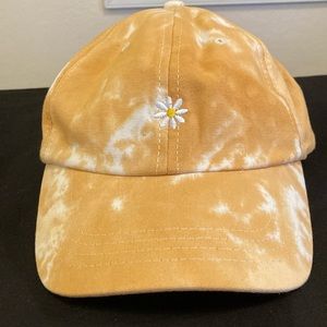 NWT Vince Camuto Orange & White Baseball Hat. One Size.